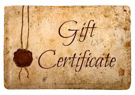 Gift Certificate 